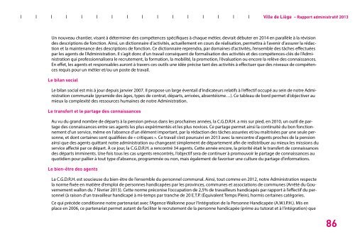 Rapport administratif 2013