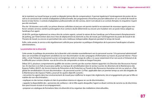 Rapport administratif 2013