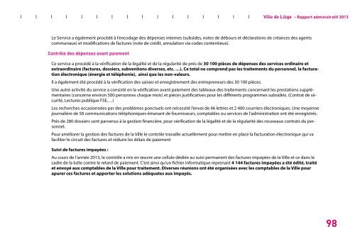 Rapport administratif 2013