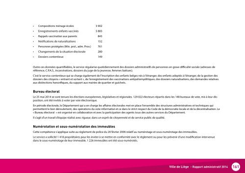 Rapport administratif 2014