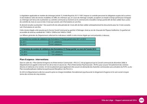 Rapport administratif 2014