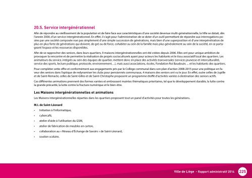 Rapport administratif 2014