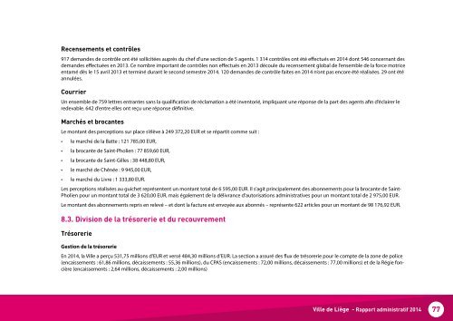 Rapport administratif 2014