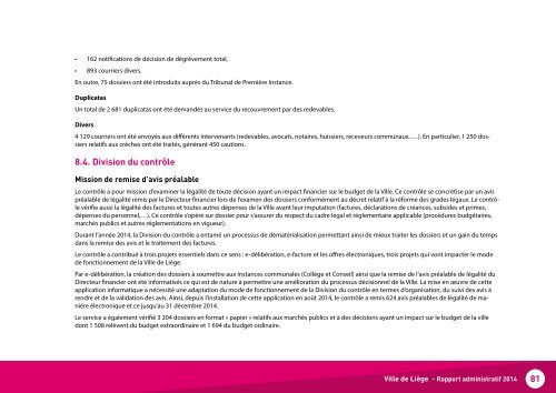 Rapport administratif 2014