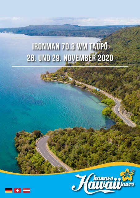 Hannes Hawaii Tours - IM 70.3 WM Taupo 2020 DE
