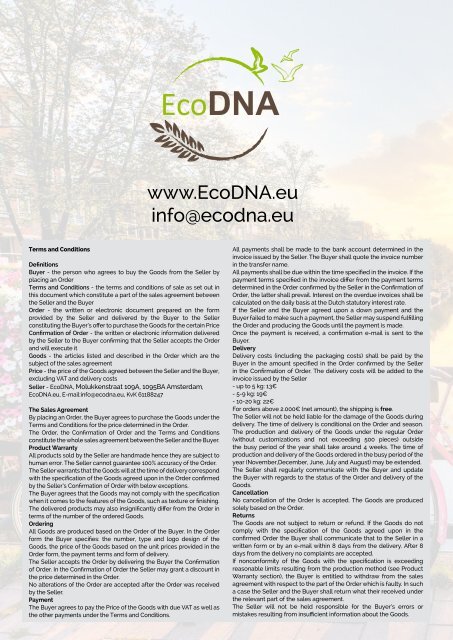 Ecodna - Holland Souvenir collection 2018a