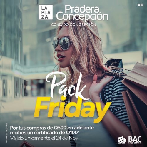 PROMOCIONES PACK FRIDAY PRADERA CONCEPCIÓN 