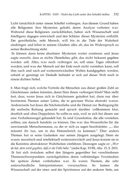 Evangelium im Licht des Spiritismus