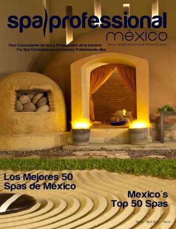 Spa Professional México 06, Mar-Abril 2012