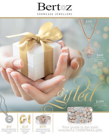 Bertoz Showcase Jewellers Christmas Catalogue 2017 