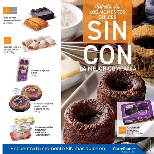 Catálogo Carrefour Especial sin gluten y sin lactosa (2) hasta 31 de Dicimbre 2017