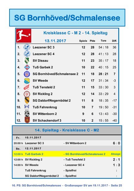 TSV  Stadionzeitung 9-2017-191117