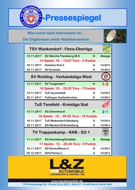 TSV-Pressespiegel-14-171117