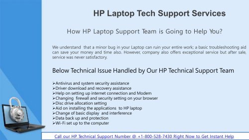 1-800-528-7430 HP Technical Support Phone Number 