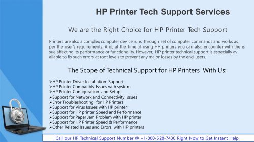 1-800-528-7430 HP Technical Support Phone Number 