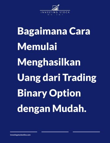 Trading option bagi pemula