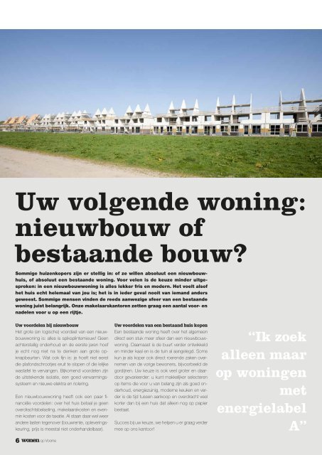 Wonen op Voorne, uitgave december 2017