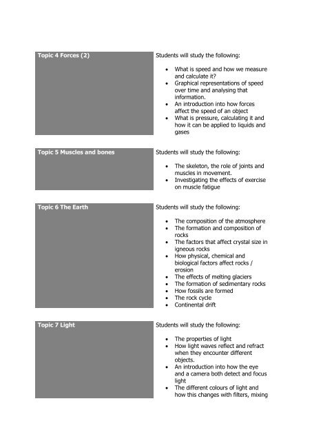 OLDYear 8 Curriculum Information Booklet 2017-2018