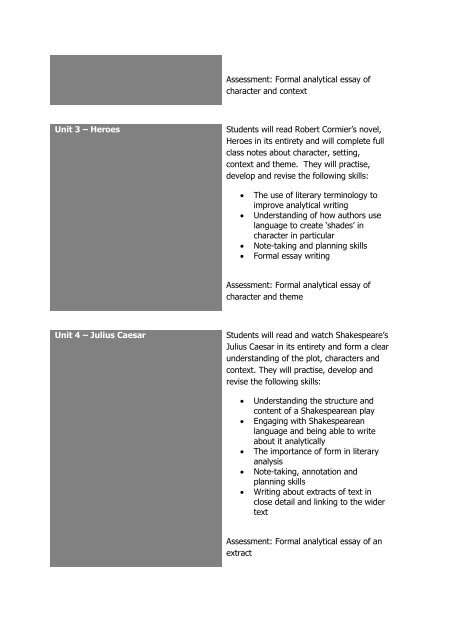 Year 9 Curriculum Information Booklet 2017-2018