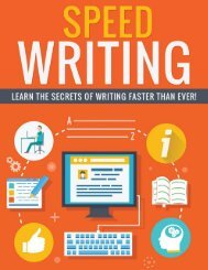 Speed Writing Guide - How To Increase Speed Writing