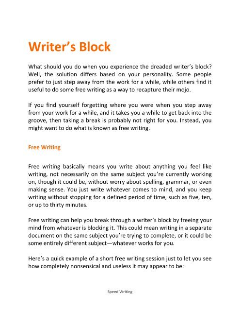 Speed Writing Guide - How To Increase Speed Writing