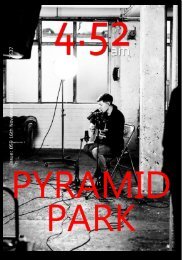 4.52am Issue 059: The Pyramid Park Issue 16th November 2017