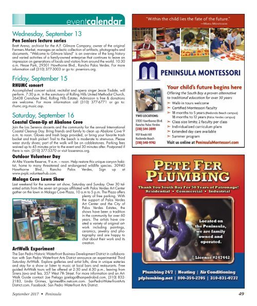 Peninsula People Sept 2017