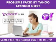 Yahoo Customer Support USA #1-844-292-4927 