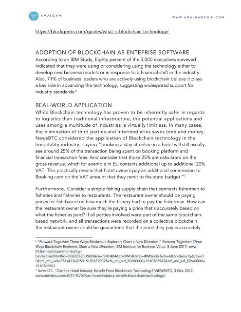 Amalgam Whitepaper 1.0