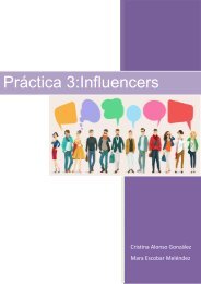 Práctica 3 Influencers