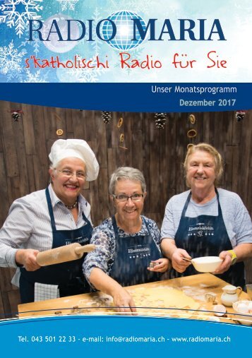 Radio Maria Schweiz - Dezember 2017