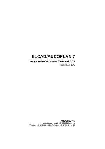 ELCAD/AUCOPLAN 7 - Aucotec AG