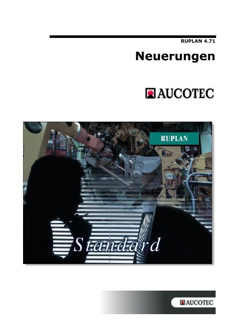RUPLAN 4.71 Neuerungen - Aucotec AG