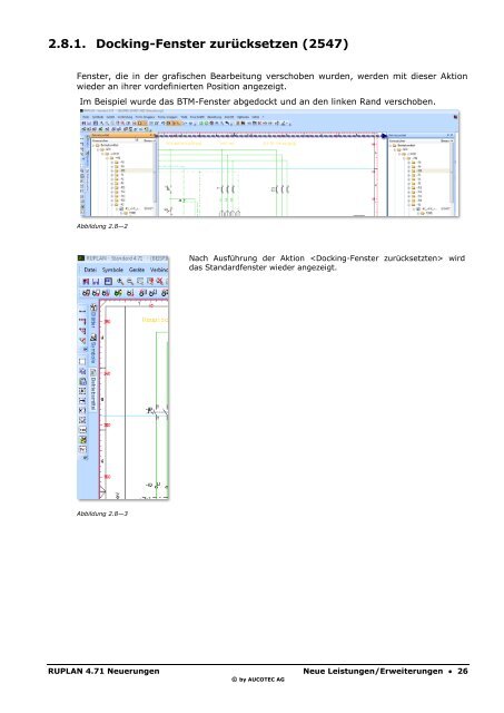 RUPLAN 4.71 Neuerungen - Aucotec AG