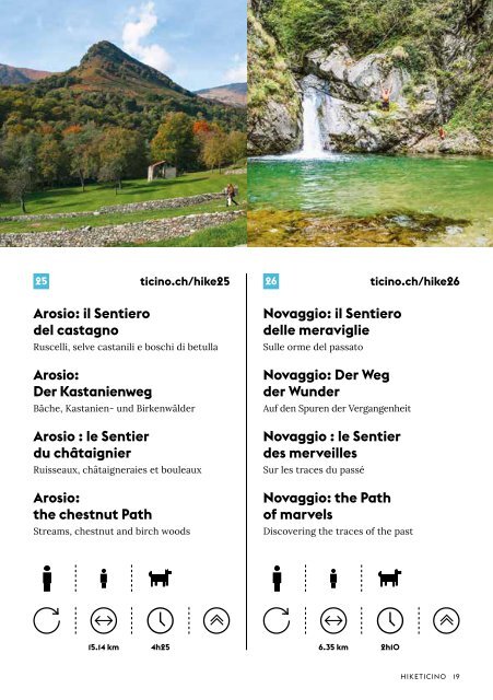 Escursioni in Ticino