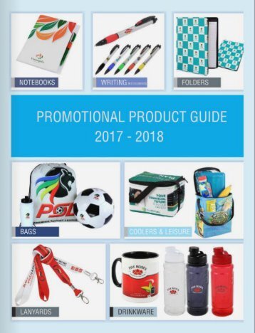 PROMOTIONAL PRODUCTS GUIDE