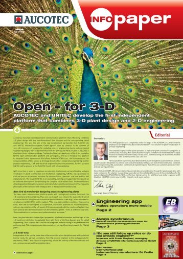 Open – for 3-D - Aucotec AG