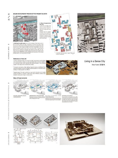 YEARBOOK 2015 - 2016 | XJTLU DEPARTMENT OF ARCHITECTURE 