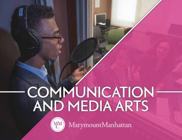 Communication and Media Arts Division 2017–18