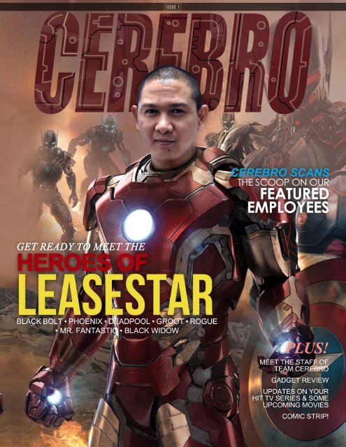 CEREBRO Issue #1- Heroes of LeaseStar