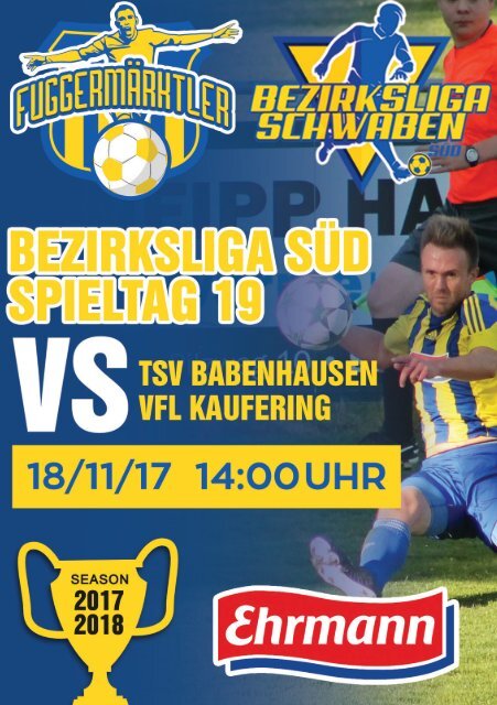 20171118 Fuggermärktler TSV 1862 Babenhausen – VfL Kaufering