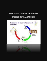 EVOLUCION DEL CABLEADO Y LOS MEDIOS DE TRANSMICION