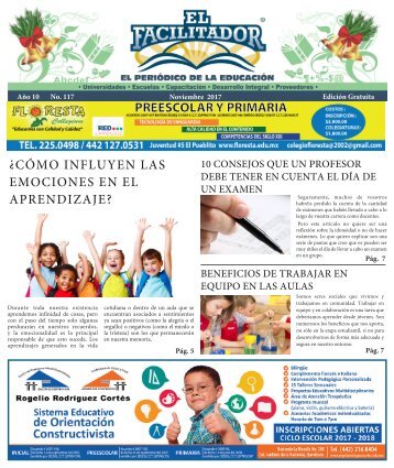 Periódico El Facilitador - Edición Noviembre 2017 