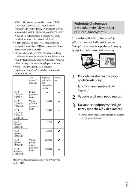 Sony HDR-PJ260E - HDR-PJ260E Consignes d&rsquo;utilisation Hongrois