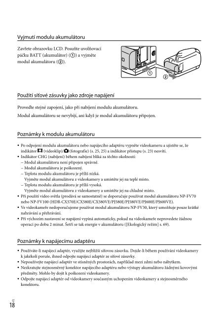 Sony HDR-PJ260E - HDR-PJ260E Consignes d&rsquo;utilisation Hongrois