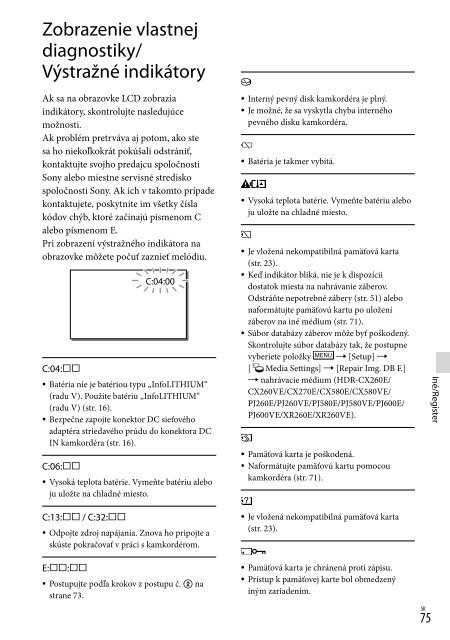 Sony HDR-PJ260E - HDR-PJ260E Consignes d&rsquo;utilisation Hongrois