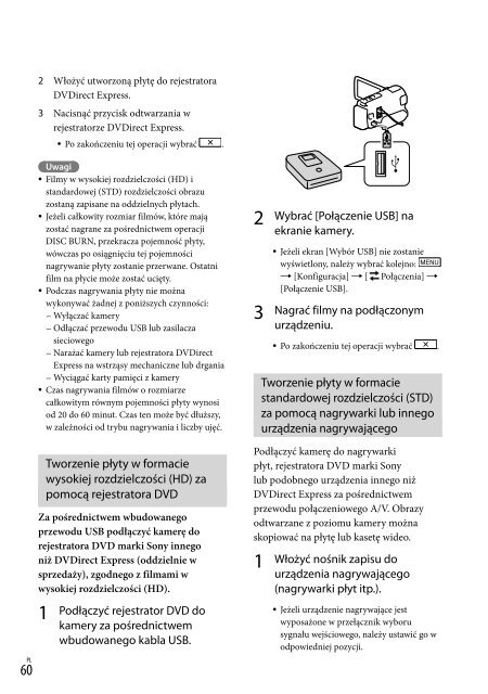 Sony HDR-PJ260E - HDR-PJ260E Consignes d&rsquo;utilisation Hongrois