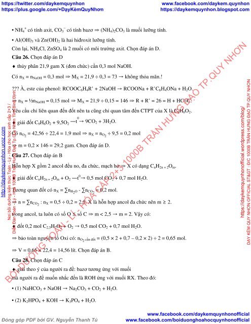 Tuyển tập 10 đề thi thử THPT Quốc gia 2018 môn Hóa học Các trường THPT Cả nước Có lời giải chi tiết [DC17112017]