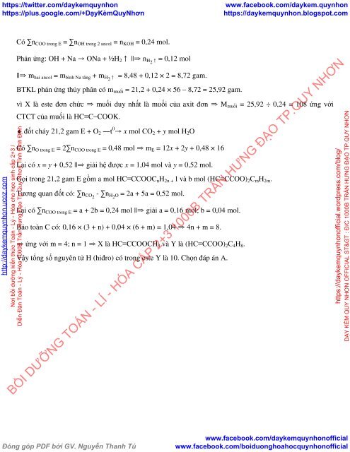 Tuyển tập 10 đề thi thử THPT Quốc gia 2018 môn Hóa học Các trường THPT Cả nước Có lời giải chi tiết [DC17112017]