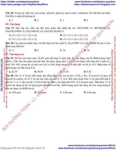 Tuyển tập 10 đề thi thử THPT Quốc gia 2018 môn Hóa học Các trường THPT Cả nước Có lời giải chi tiết [DC17112017]